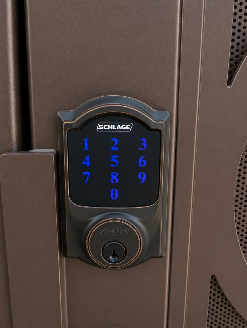 Smart lock installation